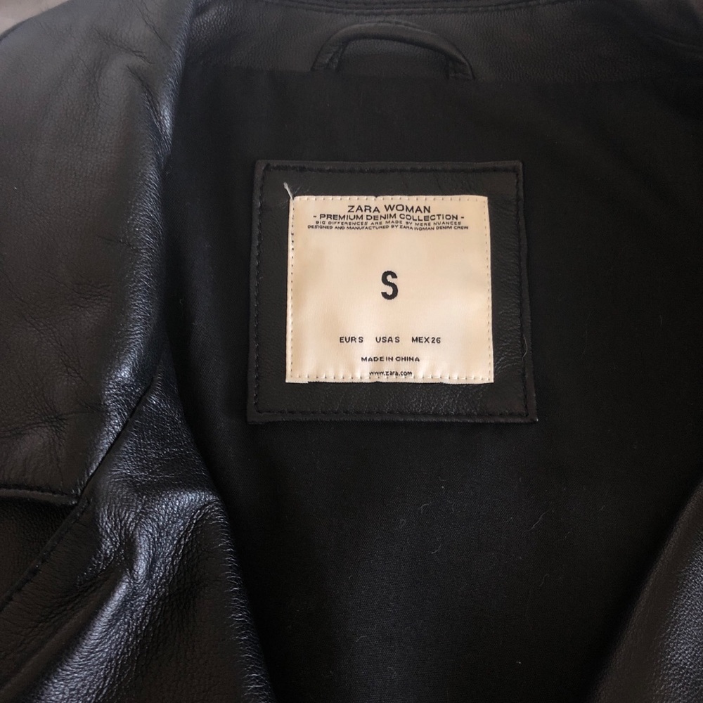 Zara over sized biker jacket - Picture 3 of 3